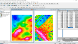Geosoft Oasis Montaj, Cartographie d'anomalie Geochimique & Geophysique
