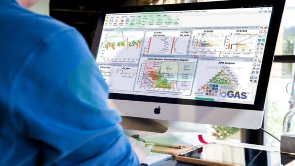 ioGAS IMDEX: Représentation et analyse de données géochimiques