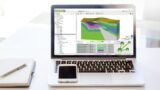Représentation 3D d’une faille géologique dans Leapfrog Geo